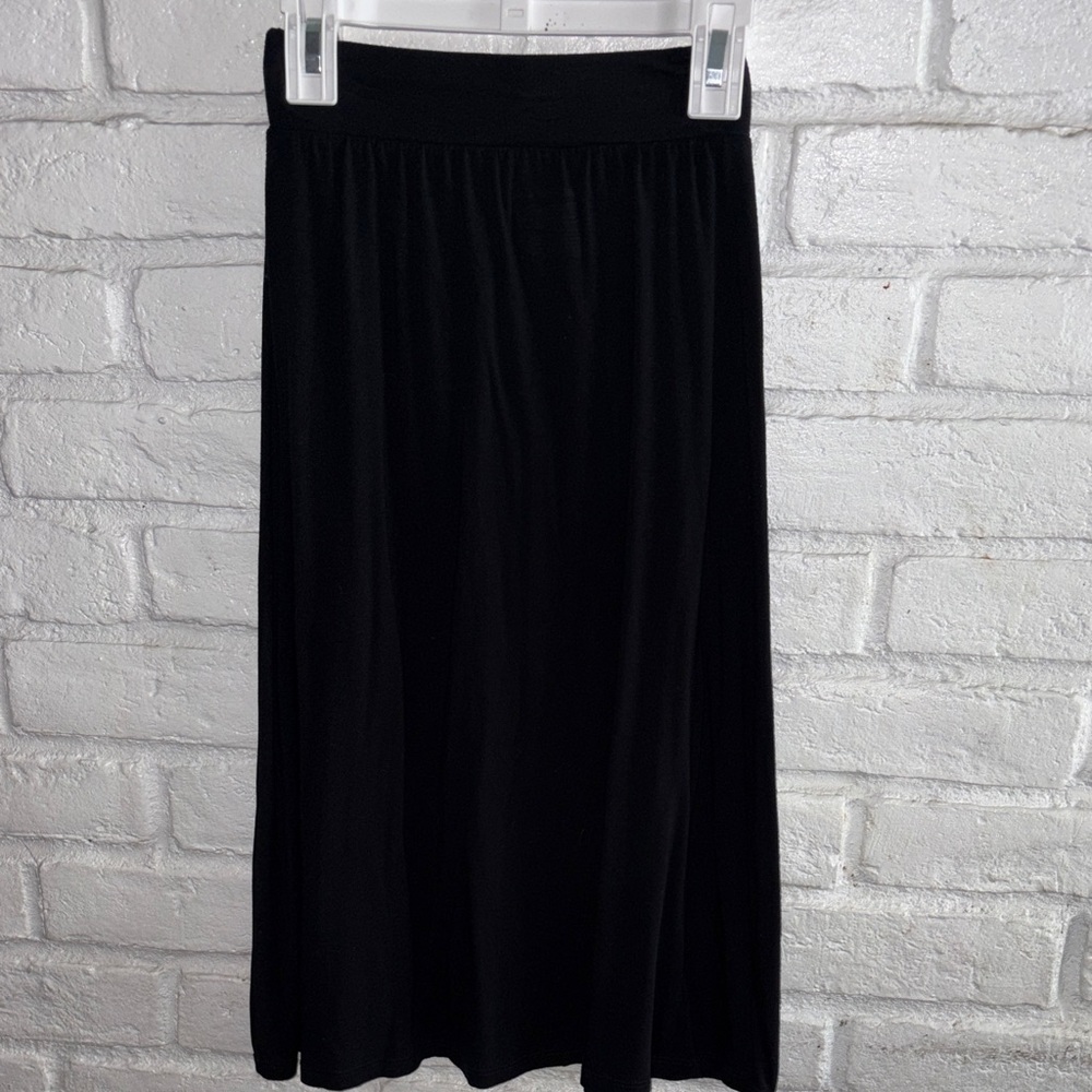 Cat & Jack Girls Black Maxi Skirt Size S (6/6x) - Picture 3 of 3